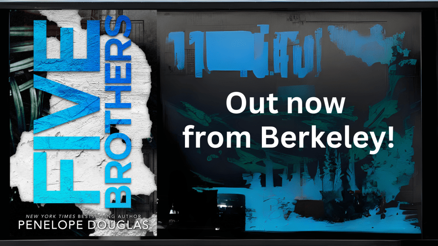 A blog banner image of the Five Brothers book cover